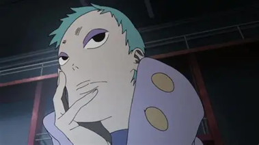 Leeron looking uncharacteristically serious