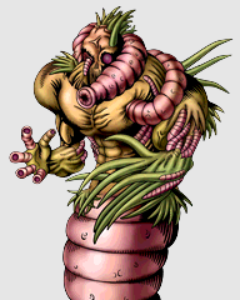 Yu-Gi-Oh Duel Links art: The Wicked Worm Beast