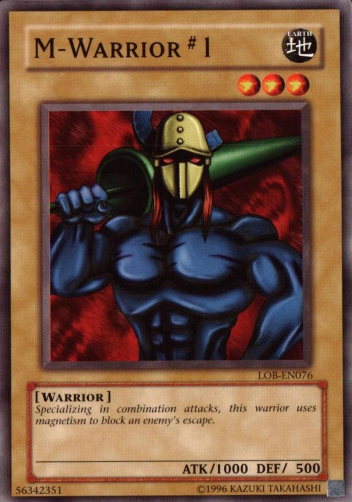 Yu-Gi-Oh card art: M-Warrior #1