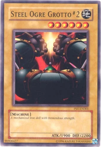 Yu-Gi-Oh card art: Steel Ogre Grotto #2