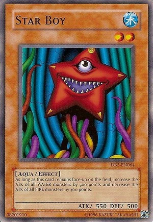 Yu-Gi-Oh card art: Star Boy