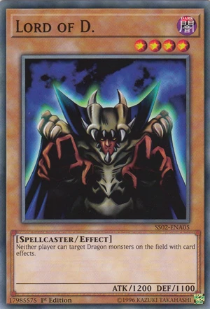 Yu-Gi-Oh card art: Lord of D.