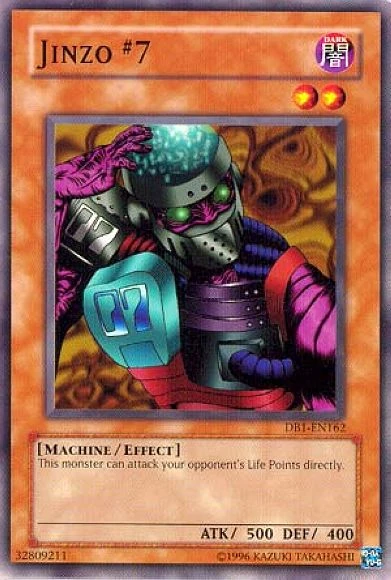 Yu-Gi-Oh card art: Jinzo #7