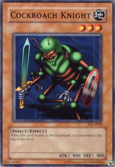 Yu-Gi-Oh card art: Cockroach Knight