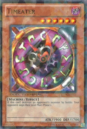 Yu-Gi-Oh card art: Timeater